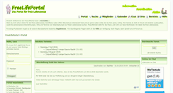 Desktop Screenshot of freelifeportal.de