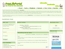 Tablet Screenshot of freelifeportal.de